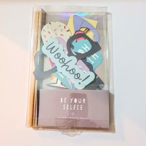 Selfie Party Props Photobooth Props Be Your Selfie